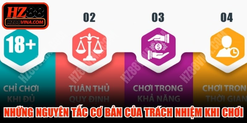 Những nguyên tắc cơ bản của hành vi có trách nhiệm khi chơi 