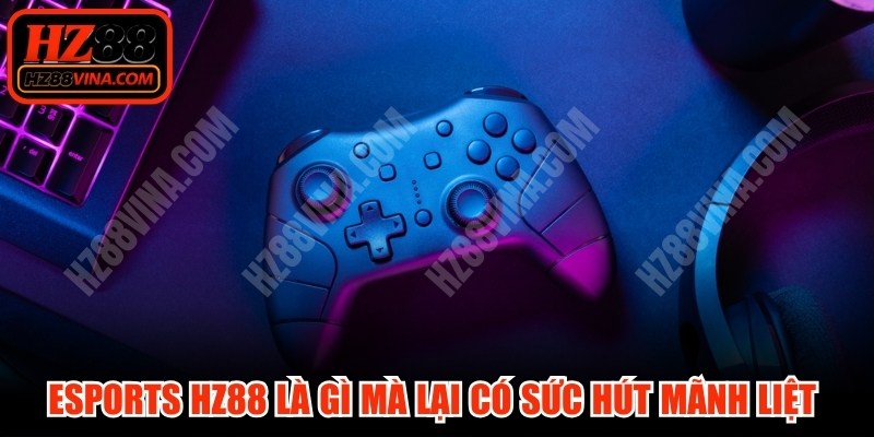 Esports HZ88 là gì mà lại có sức hút mãnh liệt với giới trẻ