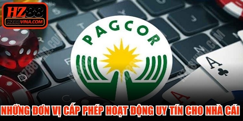 Những đơn vị cấp phép hoạt động uy tín cho nhà cái HZ88
