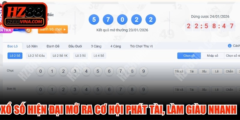Xổ số hiện đại mở ra cơ hội phát tài, làm giàu nhanh chóng